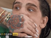 BRAZZERS - Connie Perignon Fucks Royce Swells & Her Bf Into Submission Right Under Her Bf's Nose 4/16