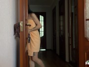 DAY - 10. Stepmom and StepSon Share Bed. Throatpie 3/16