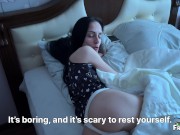 DAY - 10. Stepmom and StepSon Share Bed. Throatpie 5/16