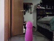 Juicy dildo ride and gape 16/16