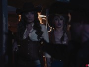 DIGITAL PLAYGROUND - Gold Diggers Teaser trailer, wild cowgirl threesome 10/16