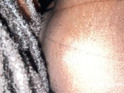 Sloppy Eating and Fingering her Ebony Pussy. She always tells me when she’s about to cum! 💦 15/16