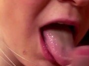 oral cock tapping in her mouth 3/16