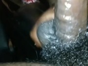 MY CHOCOLATE SLIM FREAK WETS UP MY CHOCOLATE FAT BBC!!!!!!!!! 3/16