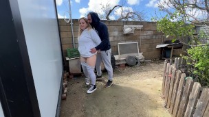 HE CAUGHT ME PISSING ON THE STREET AND PUT ME AGAINST THE WALL