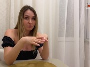 Fuck me without a condom, but don't cum inside me! The stepmother helped the stepson 5/16