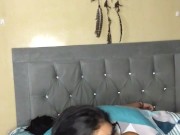 Naughty goddaughter enters my godfathers' bedroom and starts touching her body in her sexy lingerie. 11/16