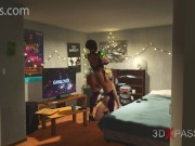 Esmeralda. GamerGirl Banged by Games' Main Character. Futanari 3d animated Rule 34 Parodies 6/16