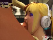 Esmeralda. GamerGirl Banged by Games' Main Character. Futanari 3d animated Rule 34 Parodies 7/16