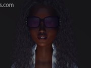 AlienGirl. Sci-Fi BDSM Futanari video. Android Screws Captured Sexy Girl In All Holes! 3dx Monster Girls Animated Clip 4/16