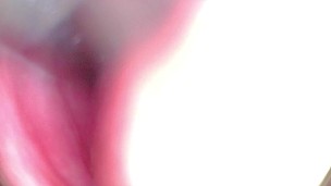 Camera Inside Real, Pink Vagina Records Massive Creampie (Cervix POV) - Young Couple Keyla & Lucas