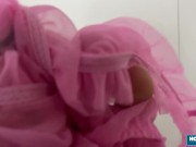 Sexy brunette has amazing sucking skills 2/16