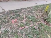 My girlfriend has the Lush toy inserted in her pussy and we are walking down the street and I am rec 5/16