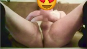 Getting sluty during a live web cam show, beeing dominated