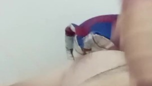 El gordito se masturba