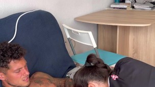 I love to suck a fat cock with my little mouth😈