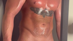 Hot Jock Stroking And Cumming Hard