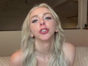 POV JOI Submissive Cute Blonde Makes You Cum Twice - Cum Countdown 13/16