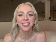 POV JOI Submissive Cute Blonde Makes You Cum Twice - Cum Countdown 7/16