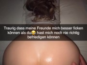 Deutsche Türkin hat F+ und fickt fremd auf Snapchat 9/16