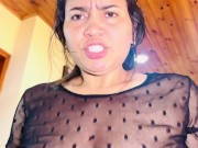 My Colombian sister-in-law finds me masturbating and rides my cock like a cowgirl 12/16