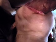 Massive cock streches her mouth 11/16