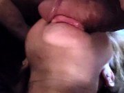 Massive cock streches her mouth 16/16