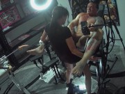 Strap On Stories - I MAKE him Cum in my mouth 4 times from a Pegging BlowJob. 4 cameras 4K 5/16