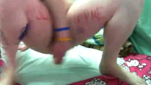 sissy slut fucking her whore self