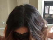 This Teacher in fishnets played her neighbor's dick and ass 1/16