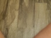 One woman, One toothbrush