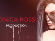 Big tits futa fucking a futanari in the disco in a 3d animation 1/16