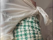 My tight ass and pussy are delighted with a brand new big dildo 16/16