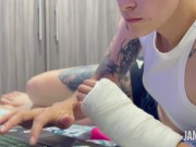 ENSÉÑAME A USAR EL LUSH! Que rico vibran mis tetas 1/16