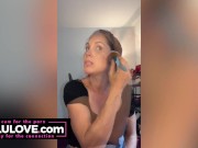 Big boobs babe SPH cock rating, freshly fucked pussy closeups, details of first non-porn audition - Lelu Love 7/16