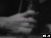 Watch this sexy girl fuck her hairy pussy with sticky fingers 3/16