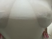 I RECORD MYSELF WHILE I MASTURBATE IN THE BATHROOM 15/16