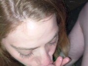 Heather Kane Sucks off Stranger to keep Him Away! 12/16