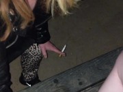 Heather Kane Sucks off Stranger to keep Him Away! 8/16