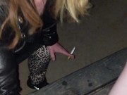 Heather Kane Sucks off Stranger to keep Him Away! 9/16