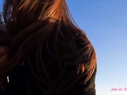 Hot and Romantic Couple Fuck on the Couch in Portugal | Jamie Young 1/16