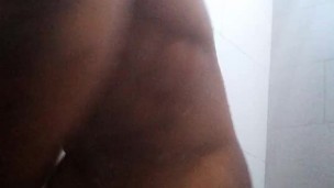 Shower time. Washing my Uncut monster. (Fetish)🔥