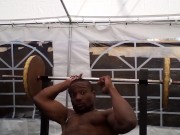 Hitting the weights! (Fetish)