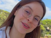 Ersties - Cute Brunette Babe Rubs Her Pussy While Watching an Ersties Video 16/16