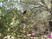 Amazing outdoor fuck for Briseida Myers. She's desperate for finding a guy to fuck! 10/16