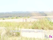 Amazing outdoor fuck for Briseida Myers. She's desperate for finding a guy to fuck! 9/16