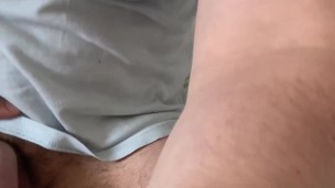 Cumshot goes wrong
