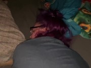 Big tit BBW gets pussy stretched by big dildos then take a creampie 15/16