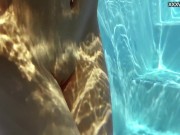 Juicy ass Yenifer Chacon naked swimming 12/16