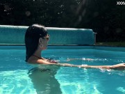 Juicy ass Yenifer Chacon naked swimming 2/16